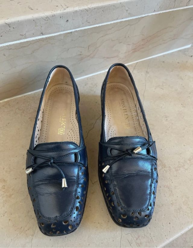 Mocassini estivi blu