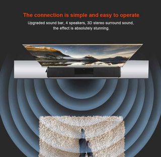 Barra sonido 3D: Altavoz TV con bateria integrada