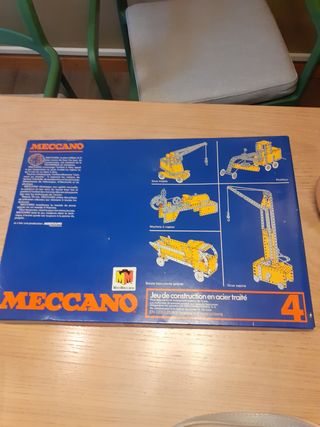 Meccano gioco di costruzioni vintage 