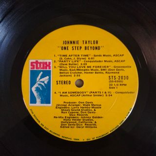 LP 1970 SOUL STAX Johnnie Taylor - One Step vinilo
