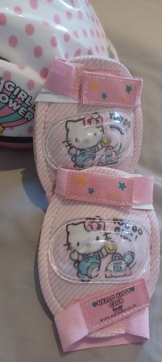 Set protección patinaje 3 piezas Hello Kitty
