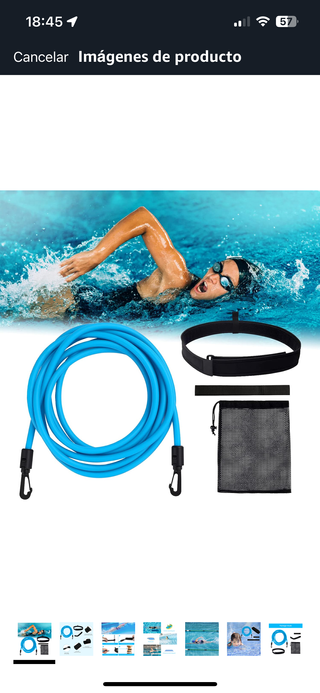 Cinturon natación 