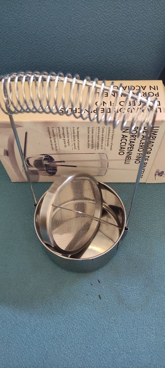 Limpiador pinceles: ¡Como nuevo!