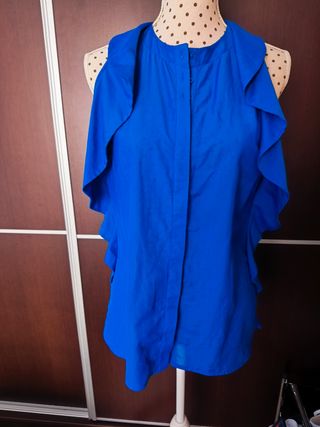 Camisa azul Adolfo Domínguez
