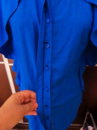 Camisa azul Adolfo Domínguez
