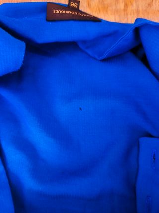 Camisa azul Adolfo Domínguez