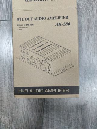 Amplificador AK-280 BTL | Hi-Fi #880821