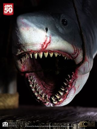Tiburón Maqueta 1/12 Jaws 76 cm elite creature