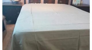 Colchas lino crudo - 4 unidades