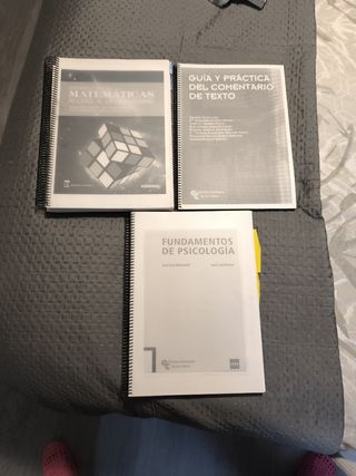 Libros acceso a la universidad.