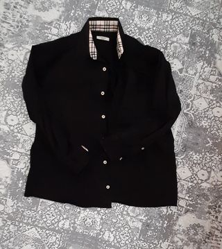 Camisa burberry de manga larga talla M