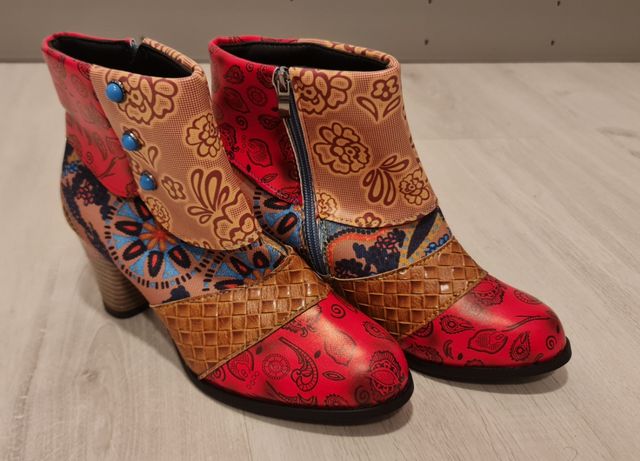 Botines de cuero Gracosy Grace