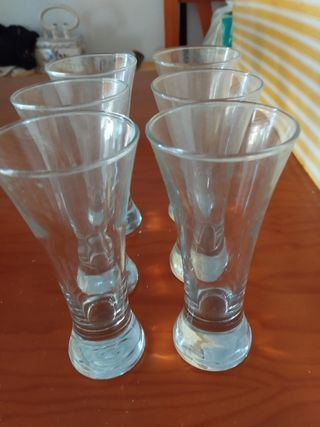 6 vasos de horchata