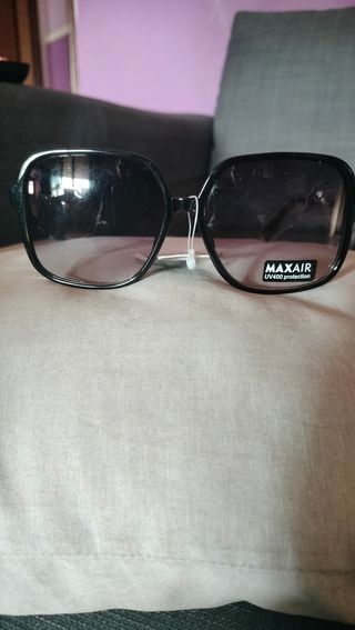 Occhiali da sole MAXAIR neri e oro