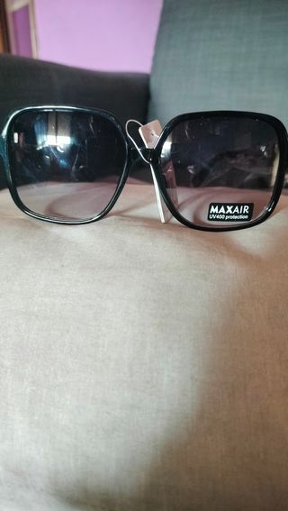 Occhiali da sole MAXAIR neri e oro