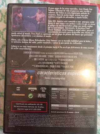 DVD Cyborg - Jean Claude Van Damme