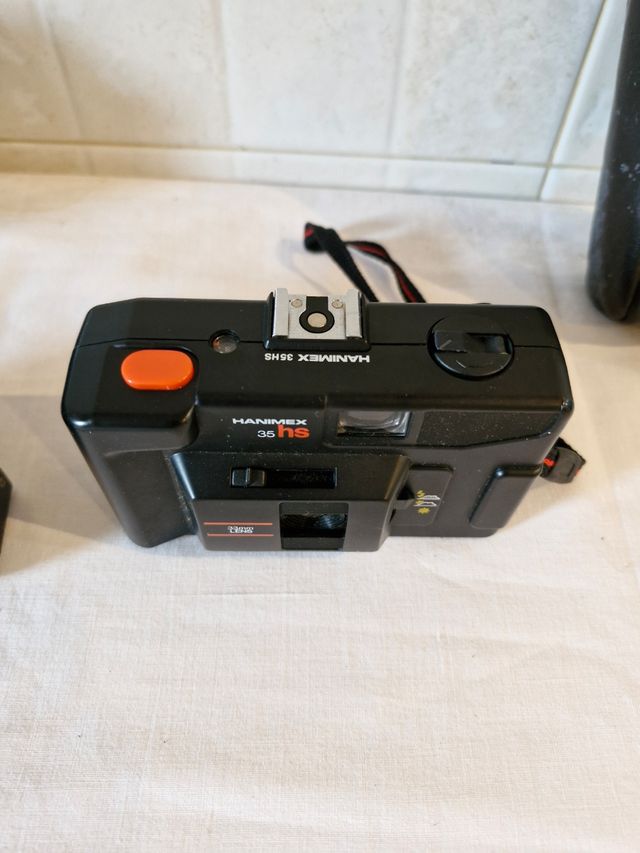 Cámaras Canon y Nikon vintage