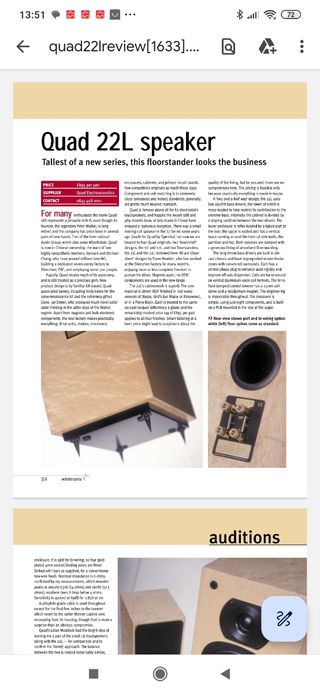 Altavoces QUAD columna negros