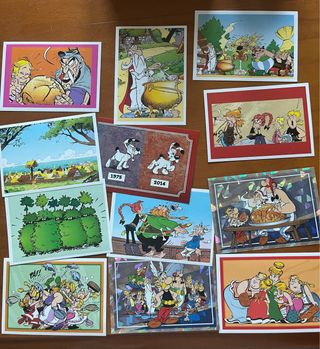 Cromos Asterix 65 años
