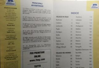 Villaggi turistici edizioni dossier anno 2002