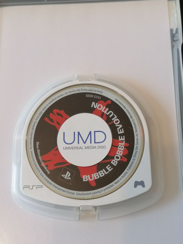 PSP Bubble Bobble Evolution