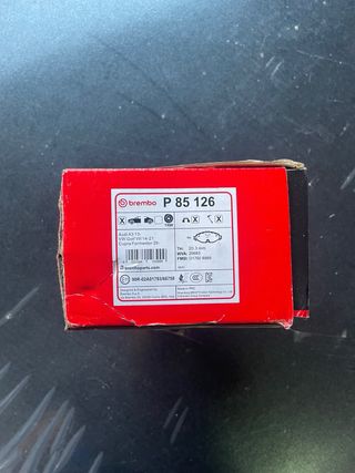 Pastillas freno Brembo P 85 126 - 