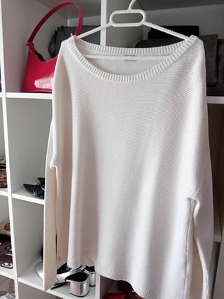 Jersey blanco - Suéter de punto