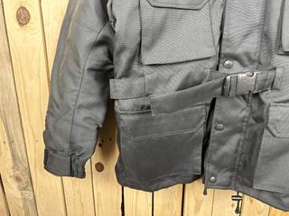 CHAQUETA T-XS DE MOTO NEGRO GREX