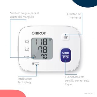 OMRON RS1 Monitor automático de presión arterial d