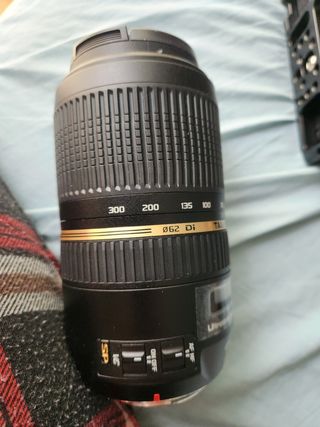 Tamron 70-300mm estabilizador Canon