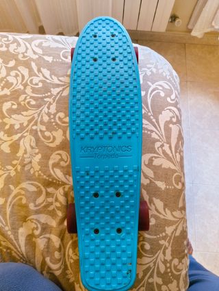 Monopatín Kryptonics Torpedo azul