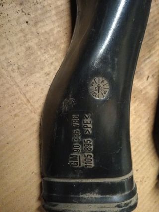 Tubagem sofagem Corsa B - 2 peças