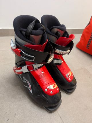Botas esquí niño Nórdica Team 2 talla 27,5/22,5 