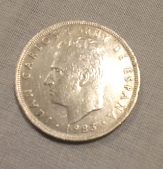 19) Moneda 25 Ptas Juan Carlos I 1983