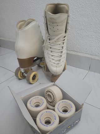 Patines EDDEA competición. Seminuevos. 37 o 38