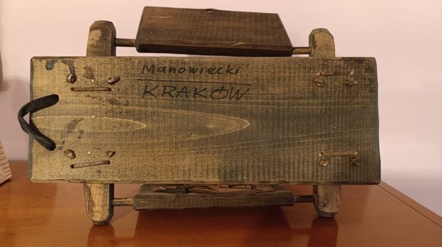 Presepe legno intagliato Cracovia