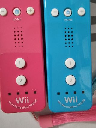 Wii U Mandos Originales  Azul y Rosa