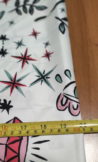 Foulard Camomilla bianco a fantasia