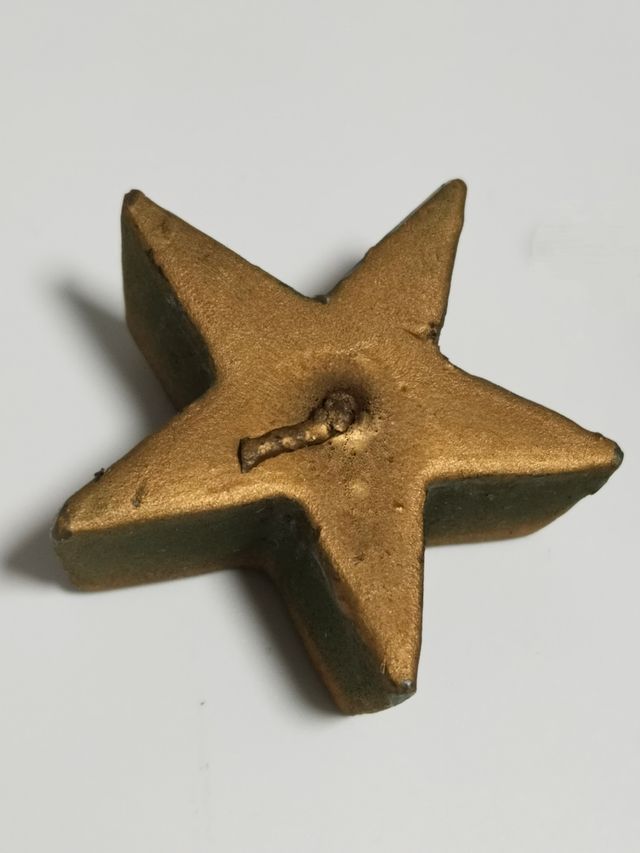 Candele galleggianti a forma di stella dorata - 8 pezzi