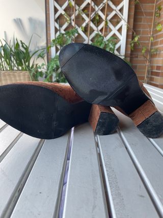 Botines XTI ante marrón - talla 42