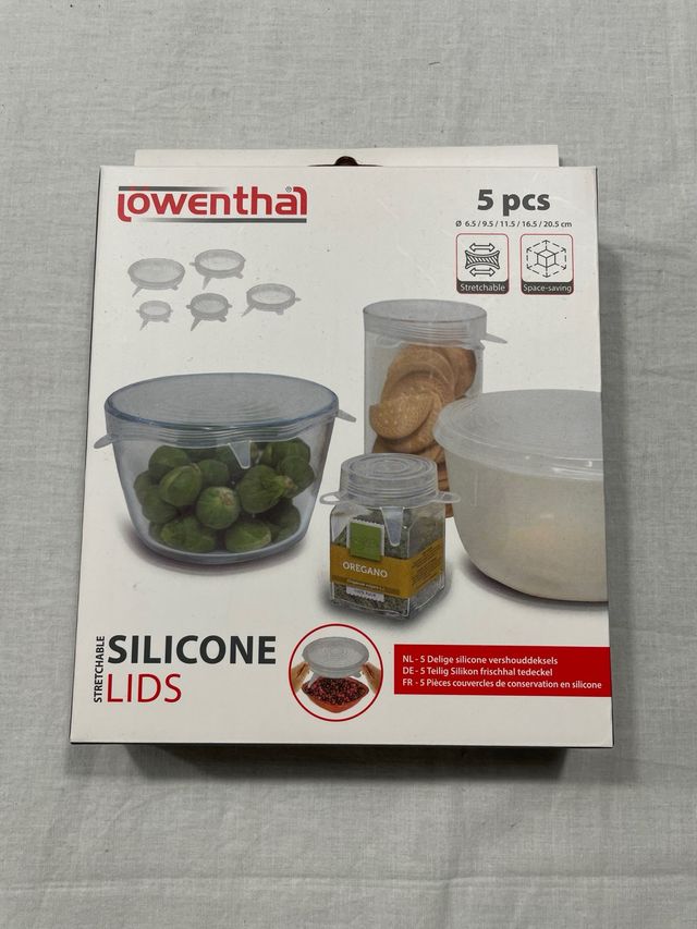 5 Tapas Silicona - Nuevos