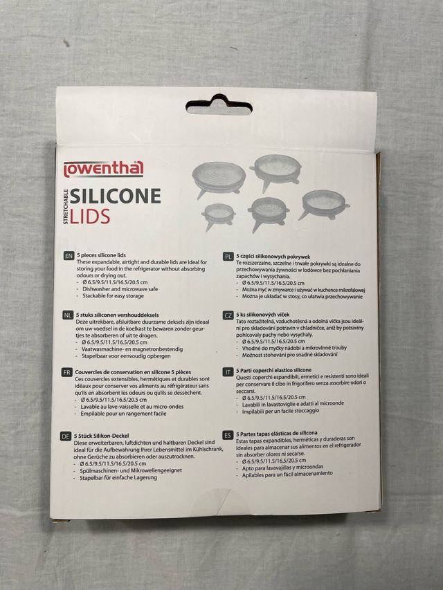 5 Tapas Silicona - Nuevos