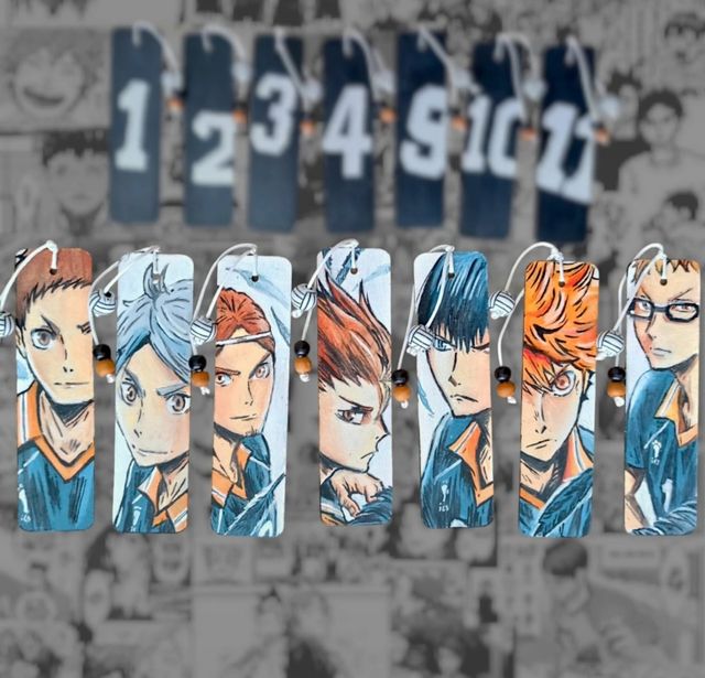 Marcadores Haikyuu!! (7 uds.)