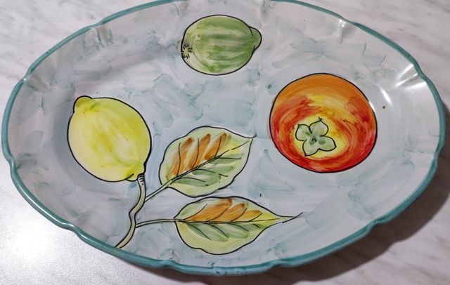 Vassoio Solimene Guild Ceramica Vietrese