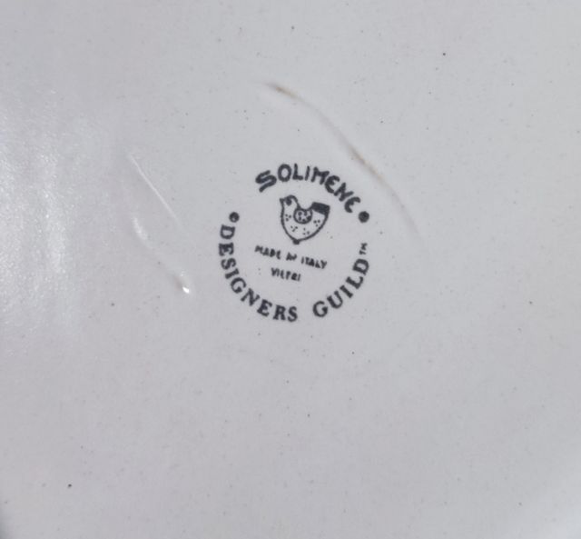 Vassoio Solimene Guild Ceramica Vietrese