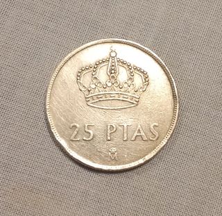 22) Moneda 25 Ptas Juan Carlos I 1983