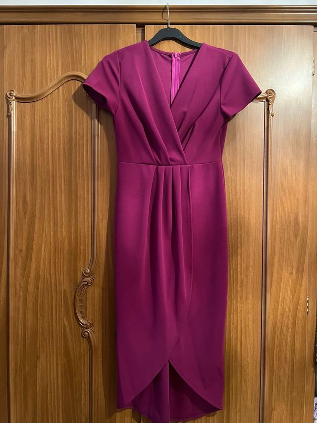 Vestido fiesta morado - Talla M/L
