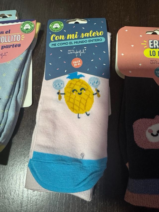 Calcetines mr.wonderful (39-41) - 3 pares
