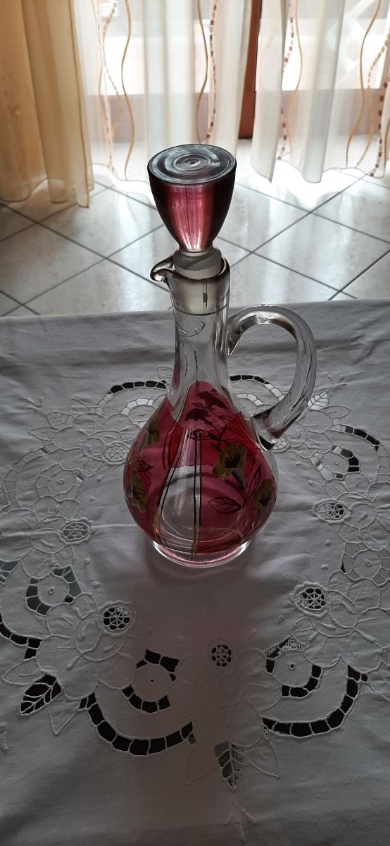 Bottiglia di Vetro cristallo con tappo