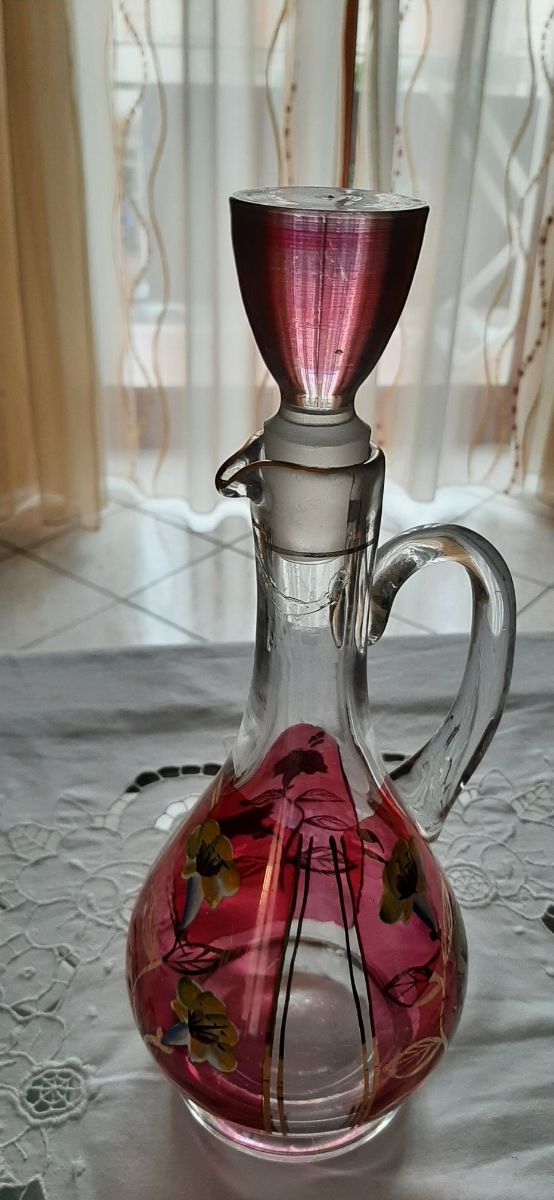 Bottiglia di Vetro cristallo con tappo